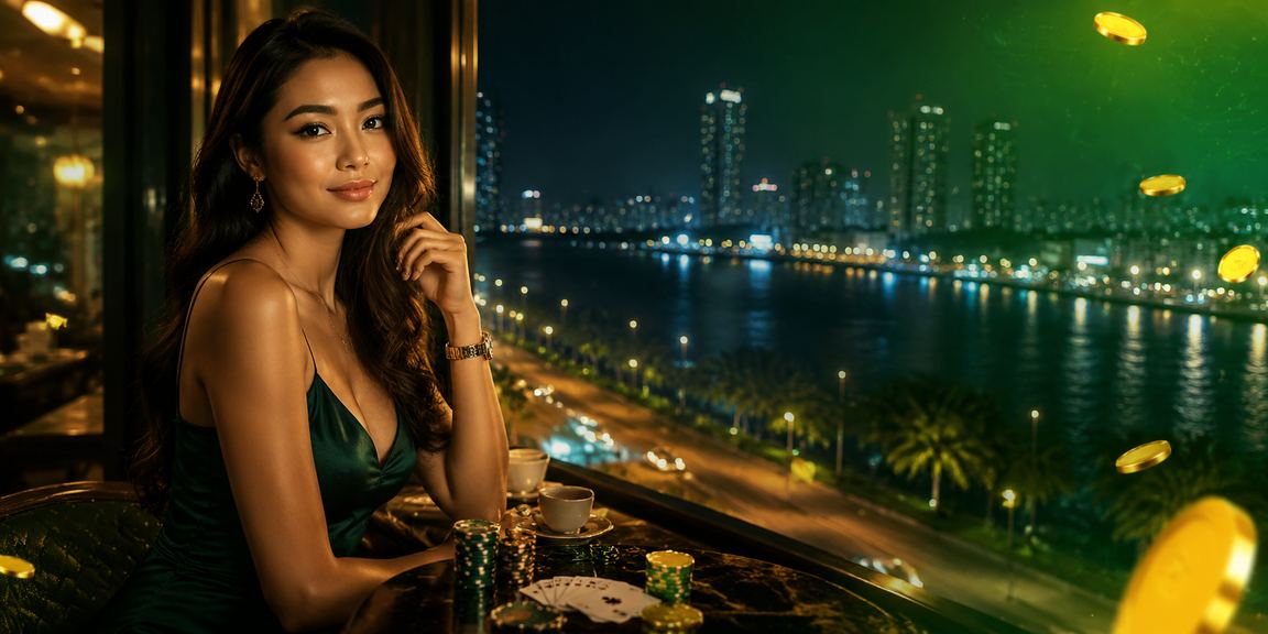 Pemain poker berpengalaman menggunakan strategi di meja permainan